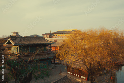 view of xiangyang tang dynasty city film and television base photo