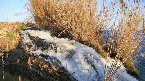 Waterfall landscape, Antalya Turkey