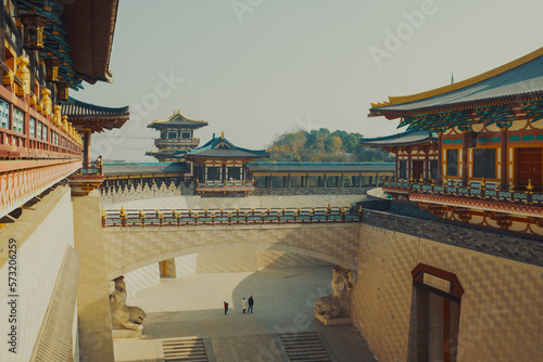 view of xiangyang tang dynasty city film and television base photo