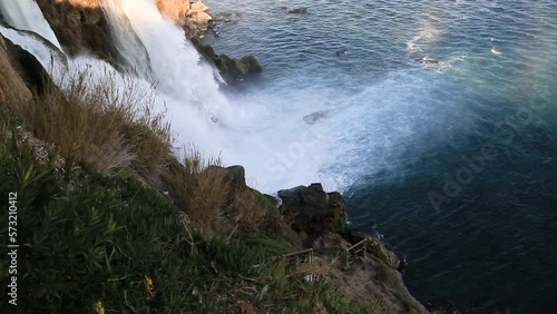 Waterfall landscape, Antalya Turkey