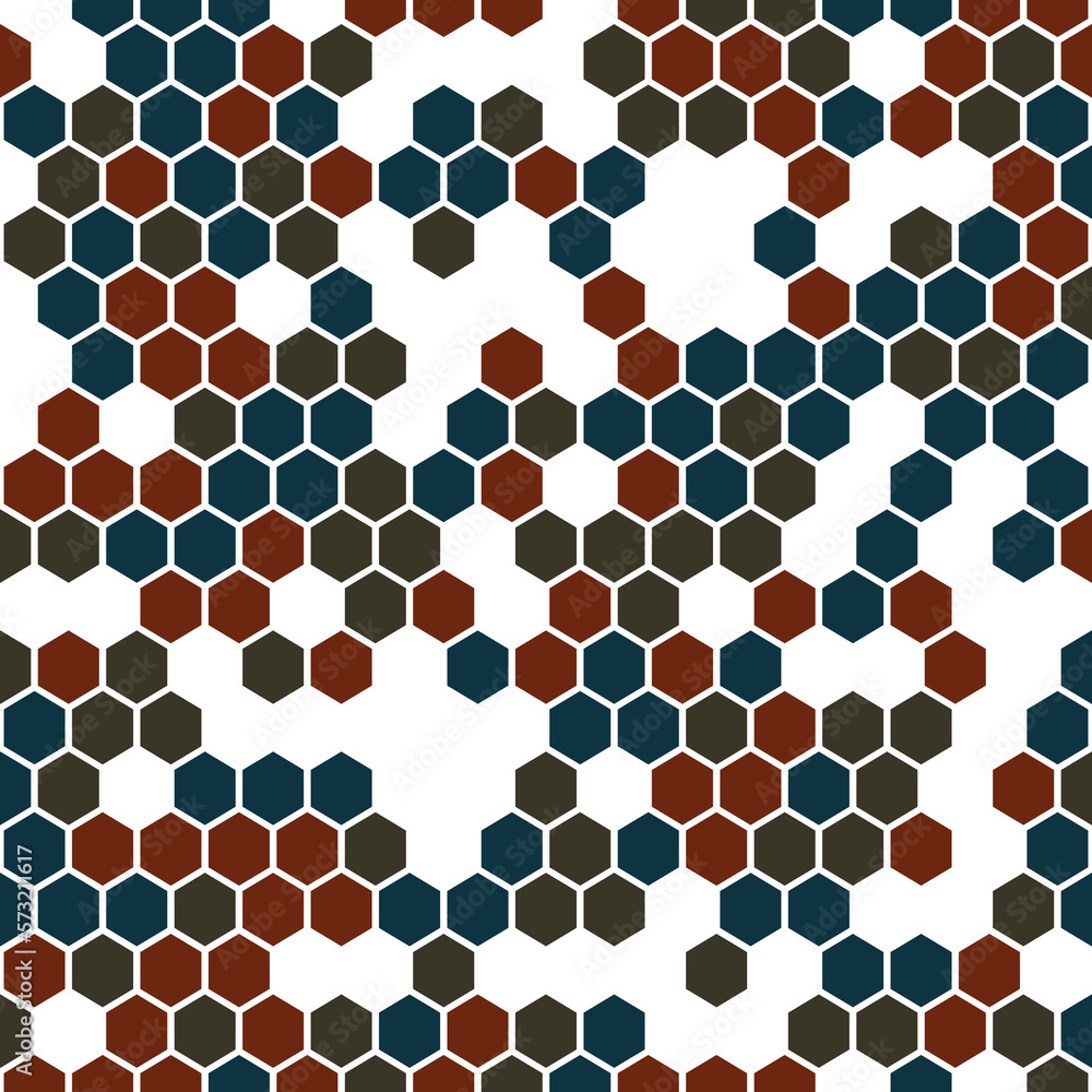 Seamless Hexagonal Honeycomb Design Wallpaper Seamless Hexagonal Honeycomb Design Wallpaper