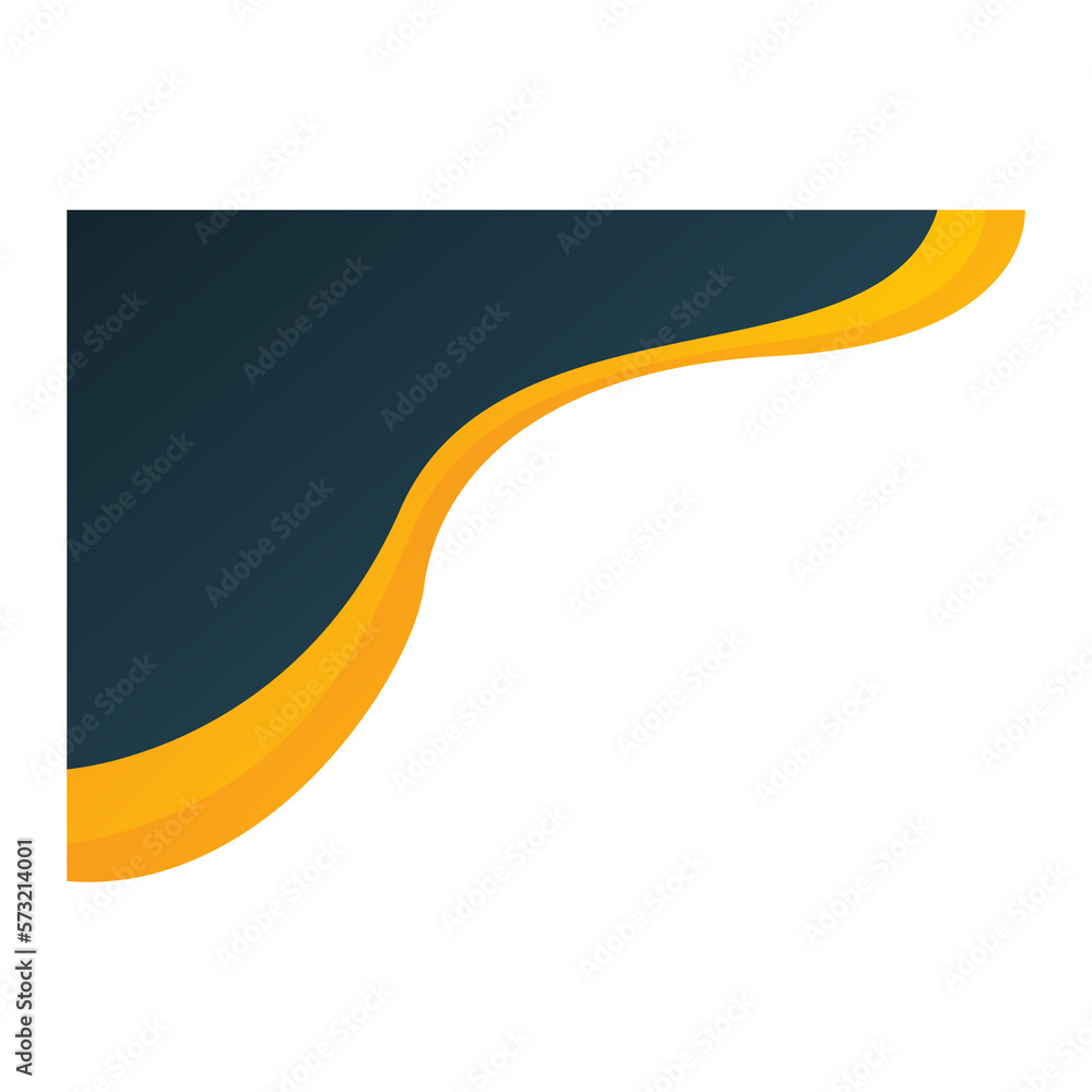 flag modern wavy corner flag modern wavy corner