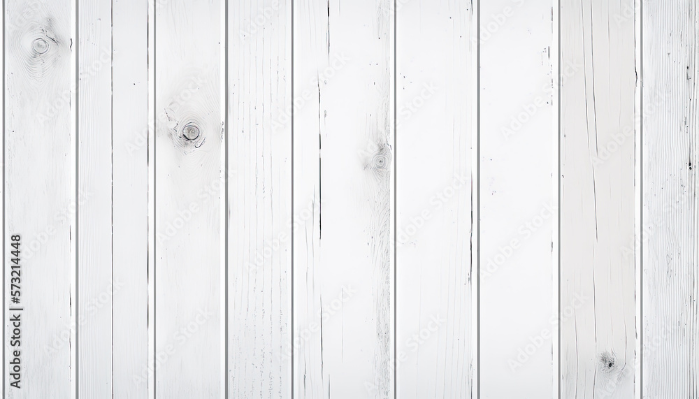 Background white wood texture created with generative AI Background white wood texture created with generative AI