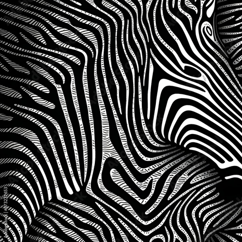 Zebra Pattern Background
