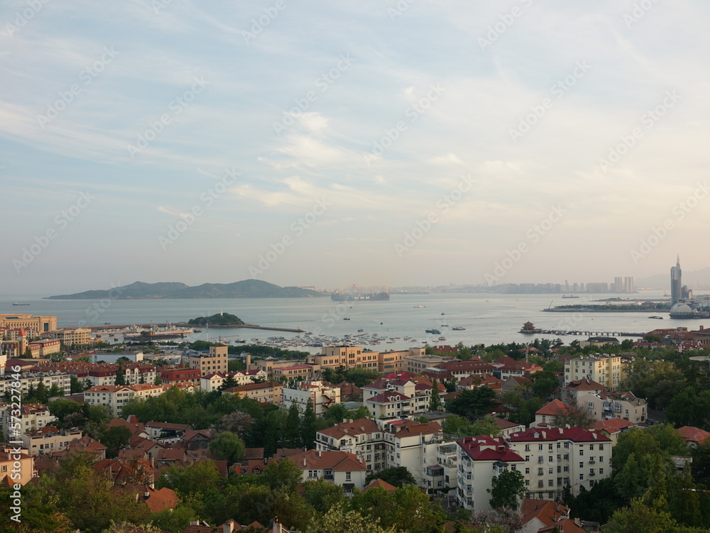 panorama of Qingdao China