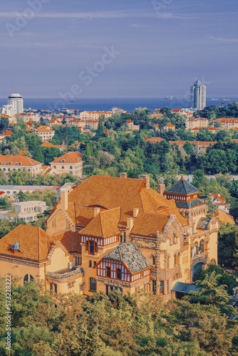 Valokuva panorama of Qingdao China
