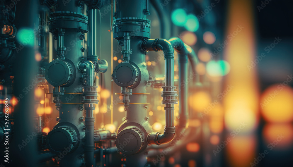 Industrial background. generative AI Industrial background. generative AI
