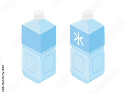 ペットボトルの水