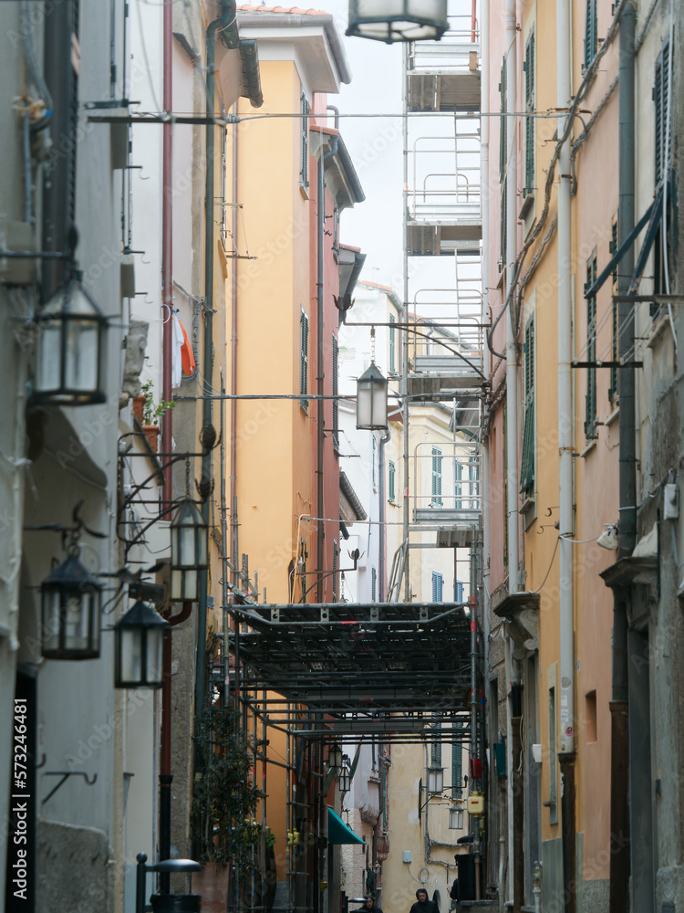 Street in Portovenere, Italy
