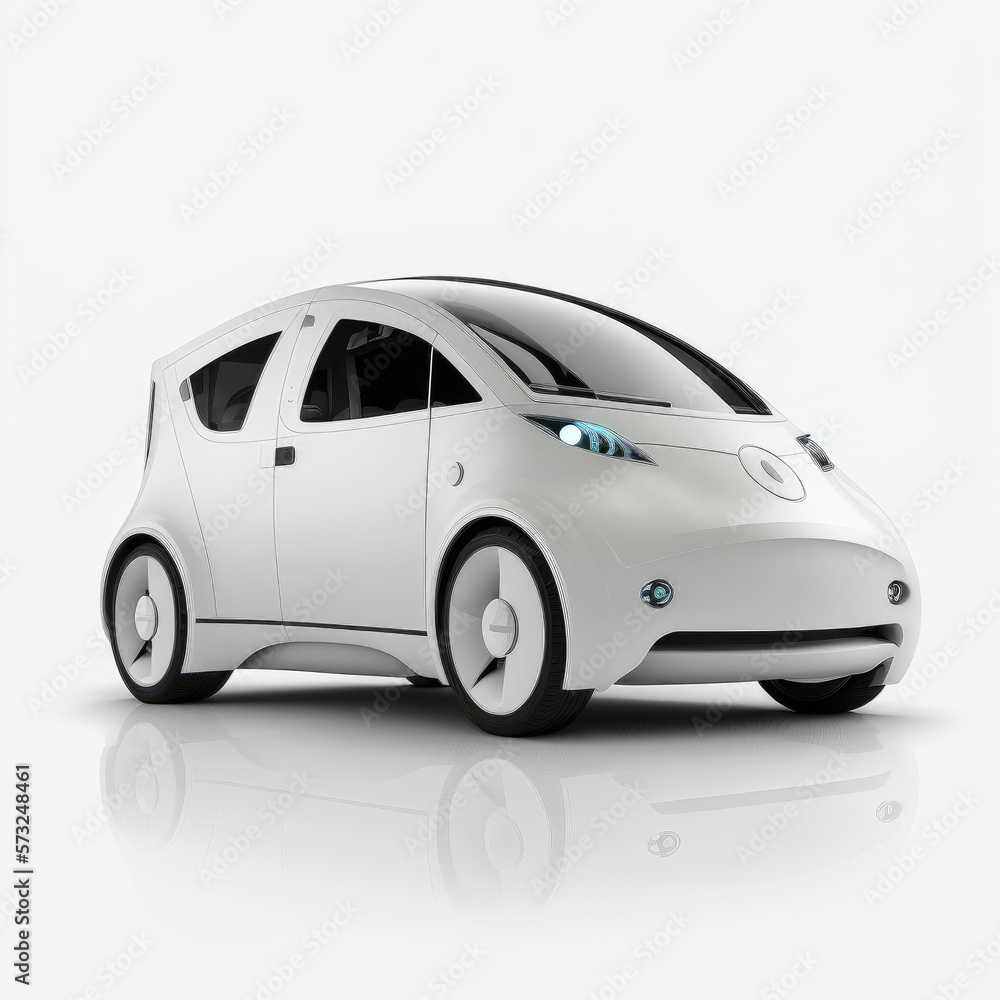 ai generated images of unique electric charging car ai generated images of unique electric charging car