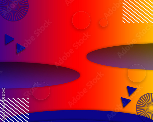 GRADIENT BACKGROUND. BACKGROUND WITH MULTI COLORS. YELLOW BACKGROUND WITH WHITE SQUARE ACTION AND CORNER ELLIPSE.