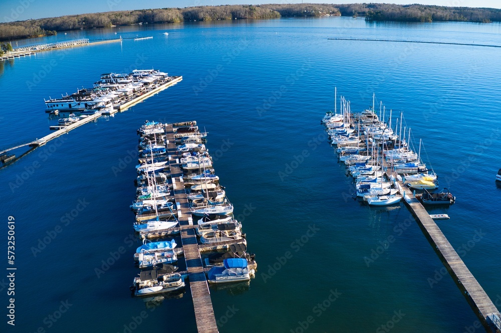 View of Marina in Lake Lanier