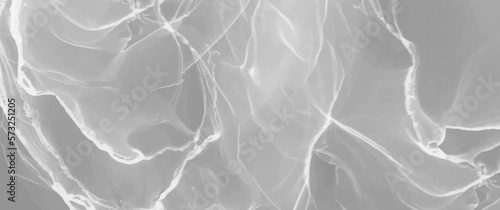 Abstract ink vector art background for cover design, card, flyer, poster and design interior. Hand drawn illustration. Fluid art. Monochrome modern watercolor backdrop. Smoke. Waves.