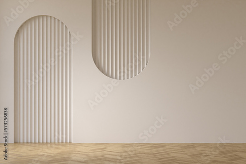 Fototapeta Naklejka Na Ścianę i Meble -  Modern style conceptual interior room 3d illustration