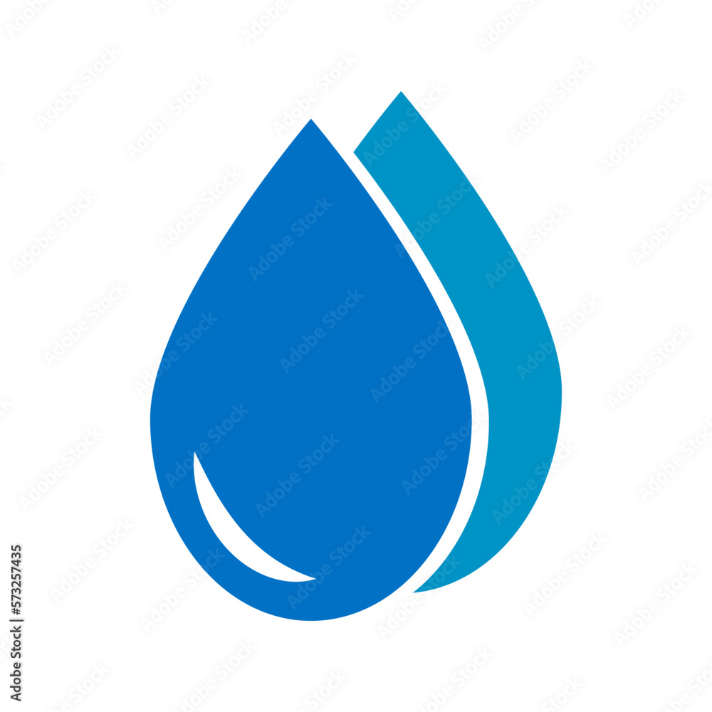 Water drop logo. Natural water. Vector. Water drop logo. Natural water. Vector.