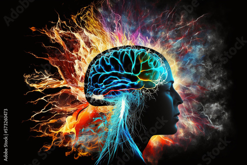 Powered by Energy: The Dependence on Vitality. An illustration depicting the reliance on energy to power daily life. AI generated.