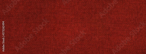 Red light natural linen texture for the background