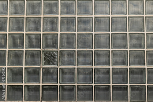 glass blocks with front view