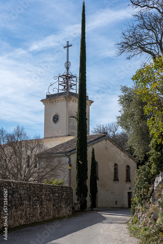 Vue de l'abbayte d'Aiguebelle