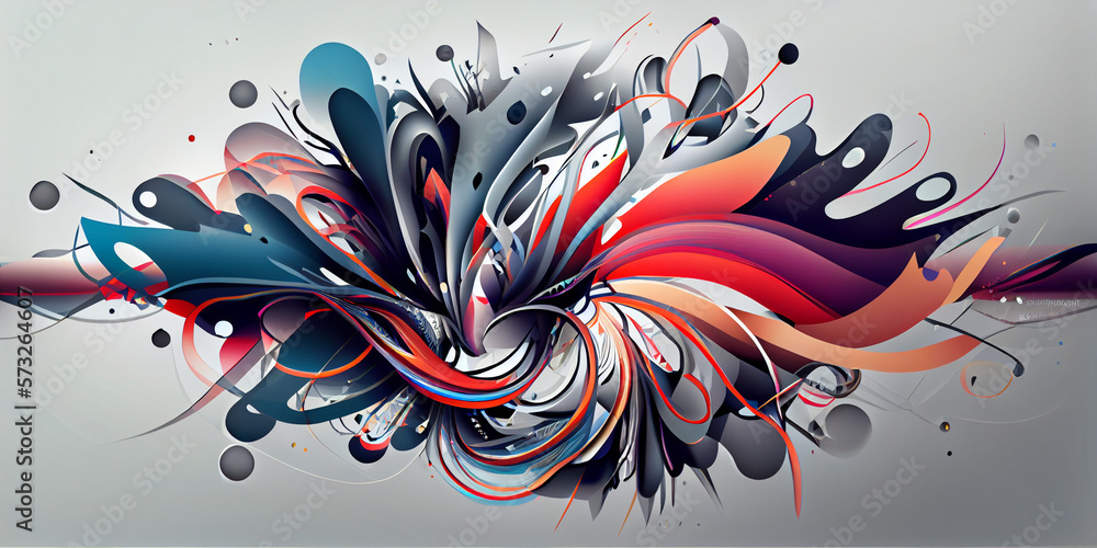 Obraz premium Splash of colors