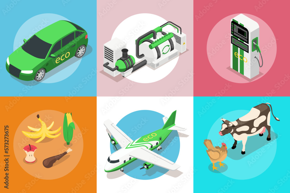 Biofuel Biogas Compositions Set Biofuel Biogas Compositions Set