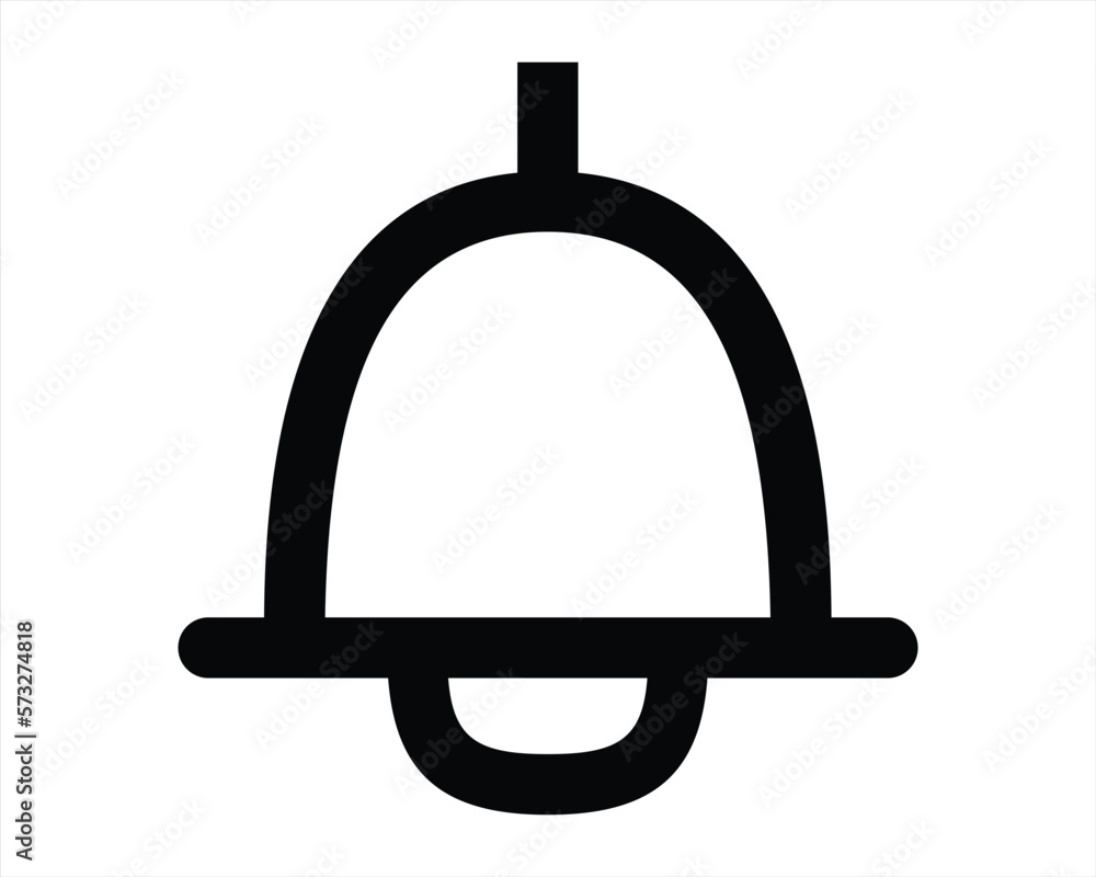 bell line icon