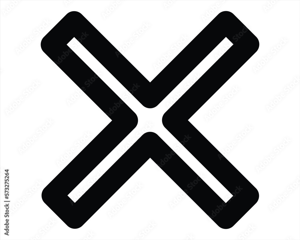 x line icon x line icon