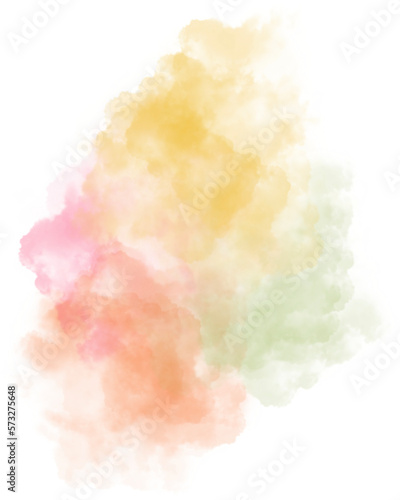 Pastel colorful smoke abstract 