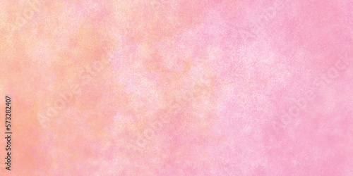 Watercolor shades abstract Pink grunge textured backdrop, lovely and grainy pastel Pink watercolor texture, decorative and stained old and Panoramic grunge texture pattern for wallpaper and design.