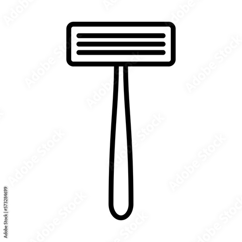 Safety Razor Icon Logo Design Vector Template Illustration Sign And Symbol Pixels Perfect