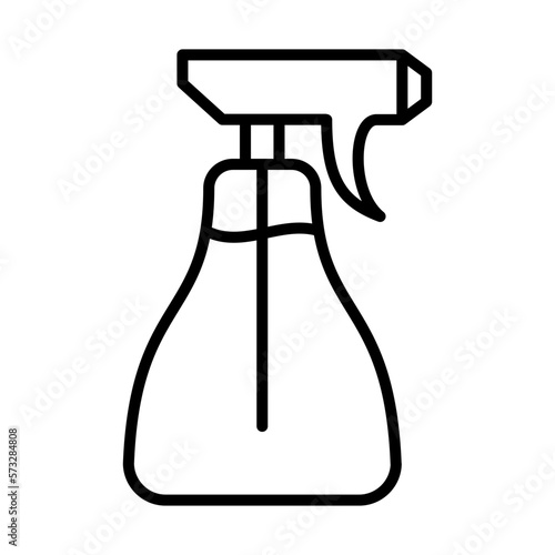 Lotion Spray, Hair Spray Icon Logo Design Vector Template Illustration Sign And Symbol Pixels Perfect