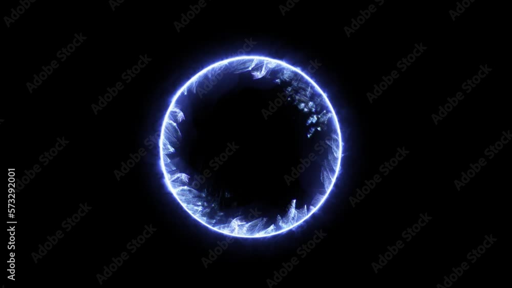 Energy blue color geometric circle on a dark background. Easy to add lens flare effects for overlay designs or screen blending mode to make high-quality images. Mockup for your logo. Energy blue color geometric circle on a dark background. Easy to add lens flare effects for overlay designs or screen blending mode to make high-quality images. Mockup for your logo.