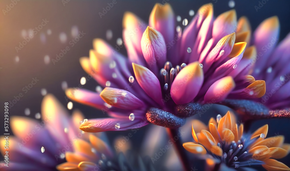 Fototapeta premium Blooming beauty of spring flowers