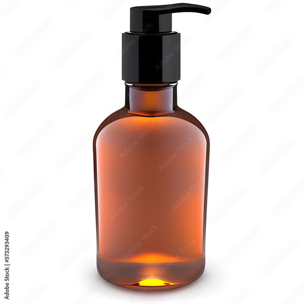 bottle of lotion oil bottle of lotion oil