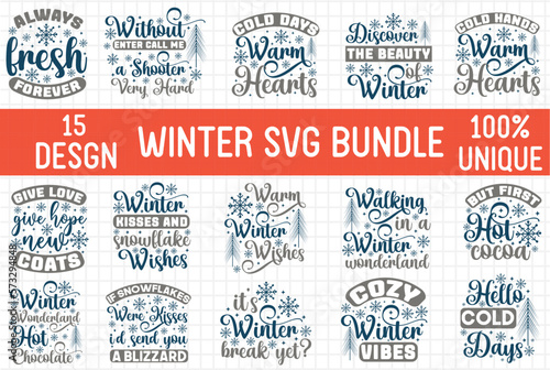 Winter Svg Bundle, Winter Png Bundle, 25 December Svg, Winter Blessings, Baby It's Cold Outside, Winter Sublimation Bundle, Svg Bundle, Png Bundle,
 Winter, Cozy Winter ,Chillin' With My Snowmies ,Coz