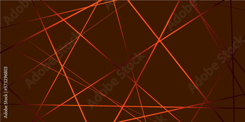 Abstract luxurious red or orange background with lines. Geometric lines background. Abstract banner design background. Vector illustration.