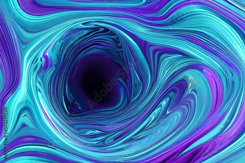 3D Abstract Background. Beautiful Modern Background. Purple and blue glossy abstract liquid wallpaper. Texture imitating painting with shiny details. symmetrical. symmetry. 3D rendering background