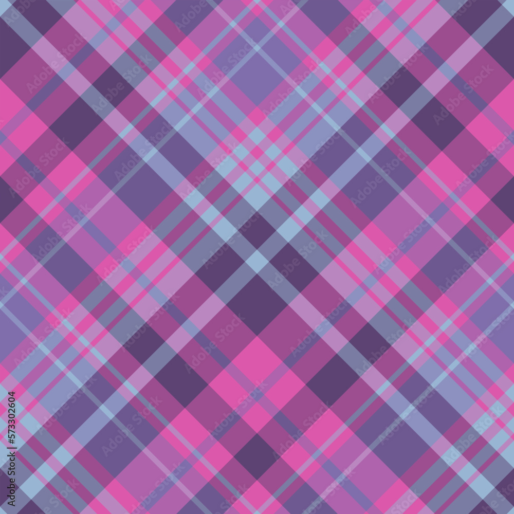 Seamless pattern in pretty violet and pink colors for plaid, fabric, textile, clothes, tablecloth and other things. Vector image. 2 Seamless pattern in pretty violet and pink colors for plaid, fabric, textile, clothes, tablecloth and other things. Vector image. 2