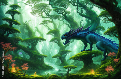 Magical Green Forest	
