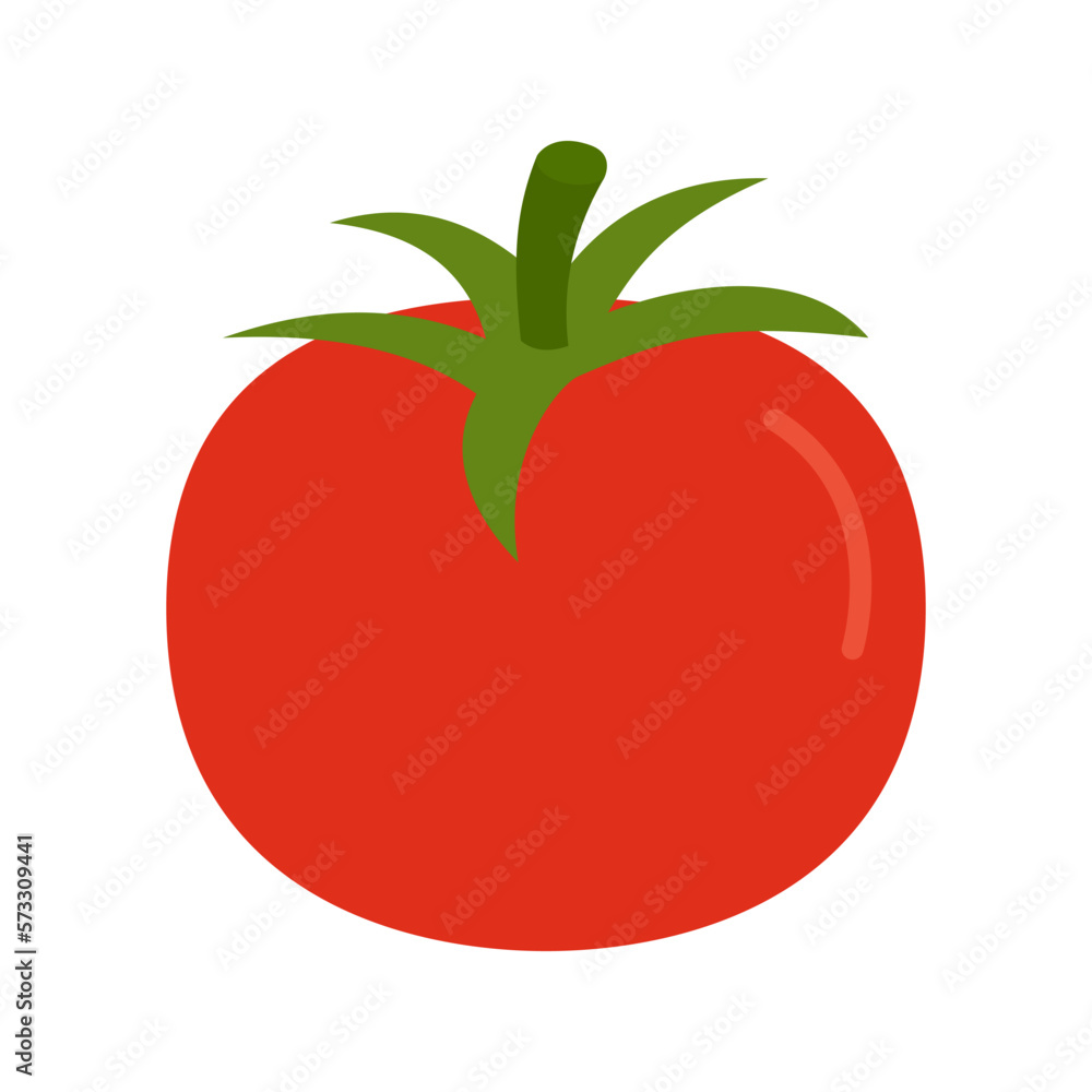 Fresh tomato vegetable. Healthy food. Vector illustration Fresh tomato vegetable. Healthy food. Vector illustration