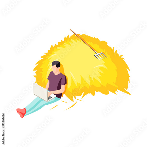 Haymow Work Relax Composition