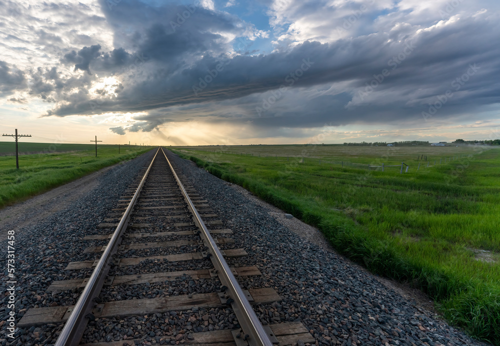 Prairie Storm Clouds