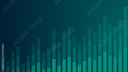 Wallpaper Mural Abstract graph chart of stock market trade background. Torontodigital.ca