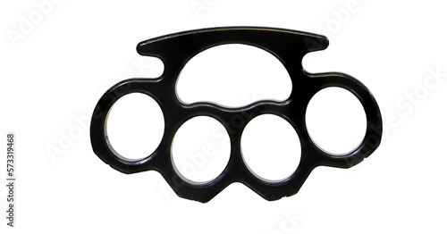 Fotografía brass knuckles , fist-load weapon