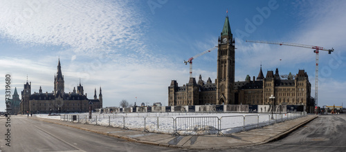 Ottawa, capital de Canada, en invierno