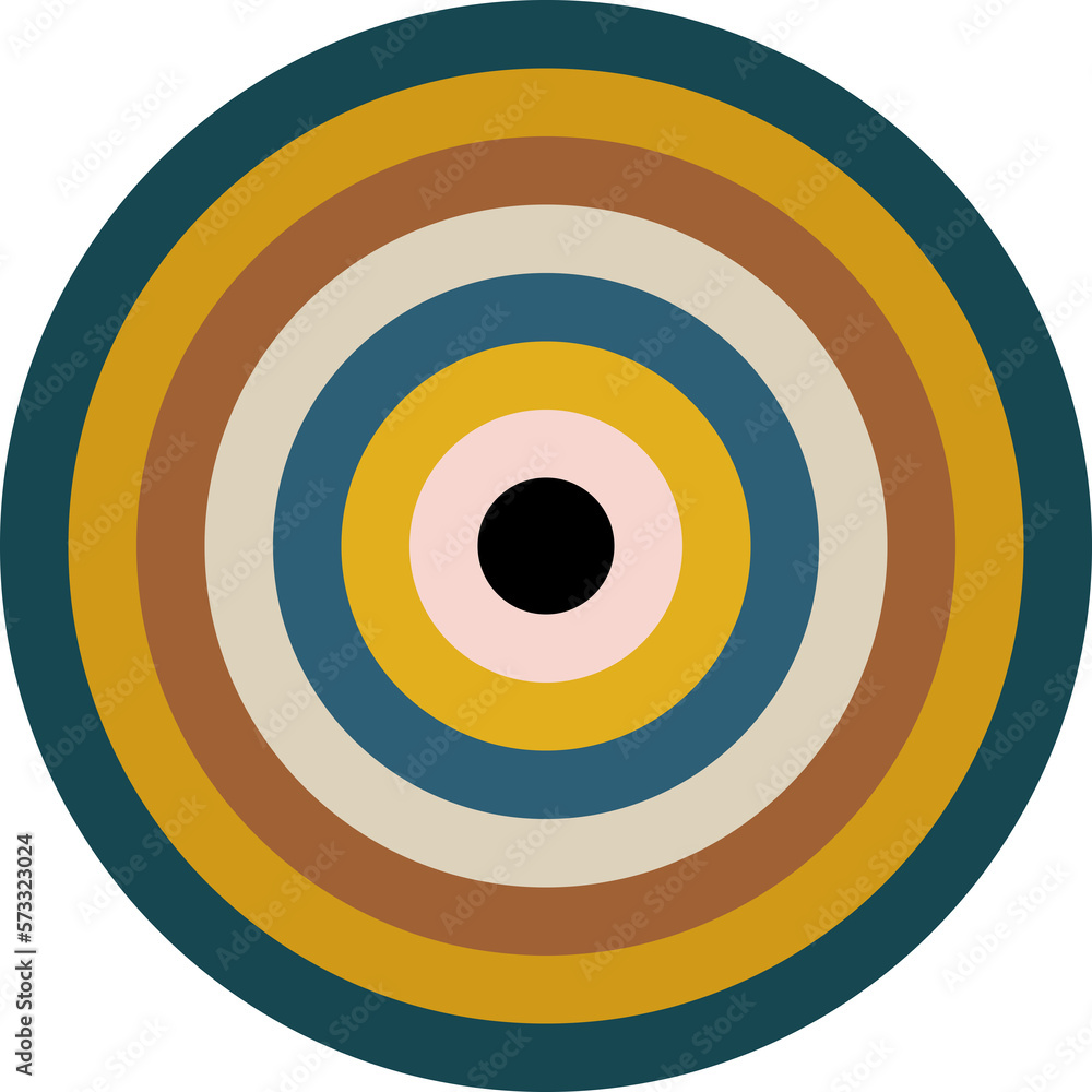 Circle with color set on white background. Sphere pattern with palette as fashion print design element. Circle with color set on white background. Sphere pattern with palette as fashion print design element.