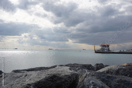 Obraz na plátně Moda Pier, Moda is a quarter in Kadıköy district of Istanbul, Turkey