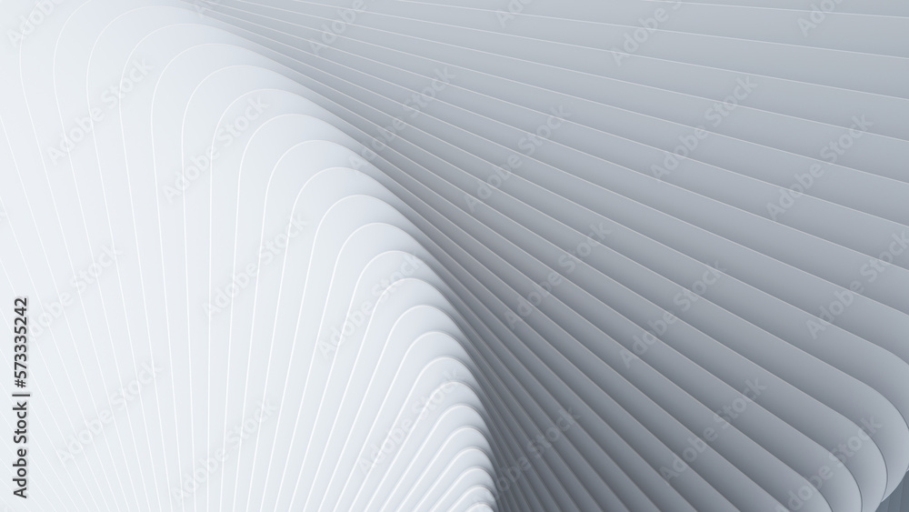 3d render, abstract white background, modern minimalist wallpaper with layers and lines 3d render, abstract white background, modern minimalist wallpaper with layers and lines