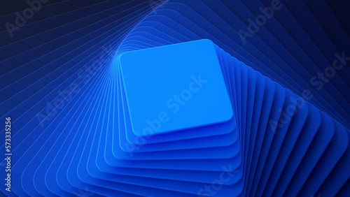 3d rendering, abstract modern minimalist wallpaper, blank square card