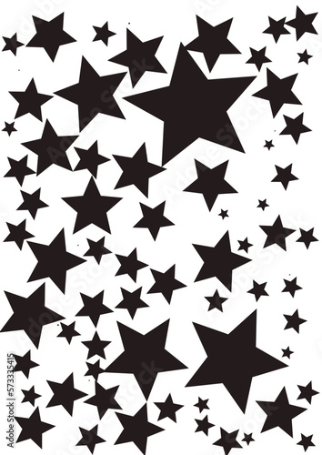 Multivers abstrait d'étoiles